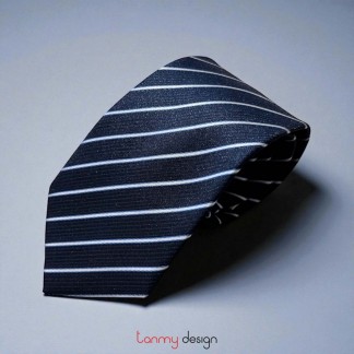 Cà vạt lụa kẻ xanh ( các mẫu )